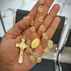 Jerusalem Iced Cross for Praying Room or a Car