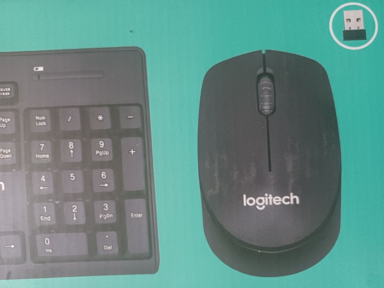 Logitech Wireless Keyboard and mouse Combo - Image 2
