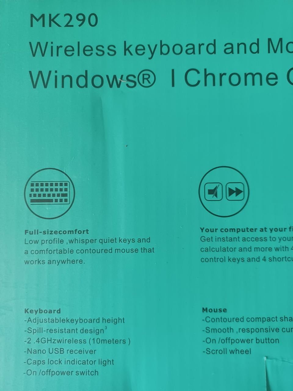 Logitech Wireless Keyboard and mouse Combo - Image 3