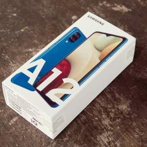 New Samsung Galaxy A12 64 GB Blue
