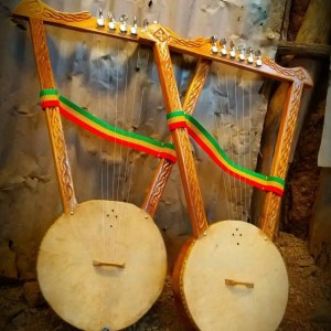Kirar, Begena, Mesenko Ethiopian Cultural Musical Instrument