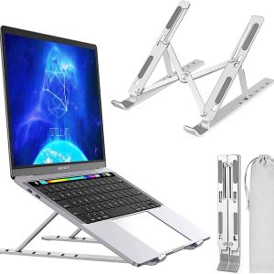Portable Foldable Adjustable Aluminium Laptop Stand