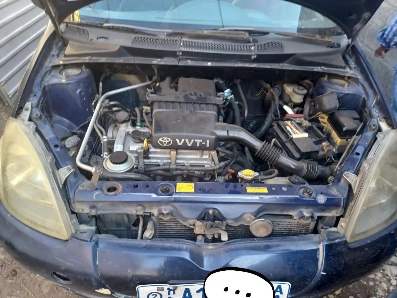 Toyota Vitz 1.0 FWD 3dr 2000 Blue