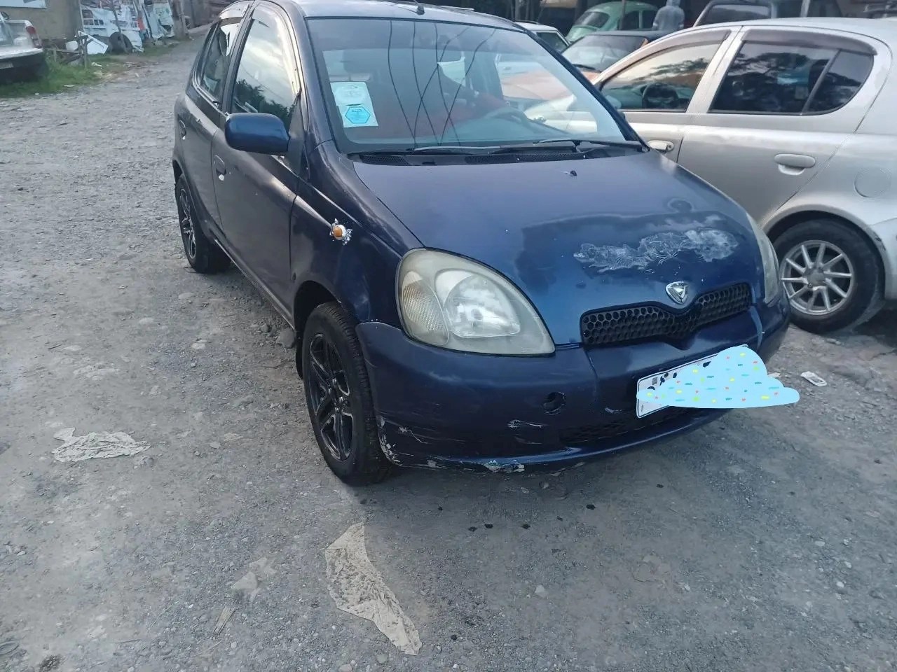Toyota Vitz 1.0 FWD 3dr 2000 Blue