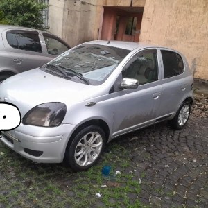Toyota Vitz 1.0 FWD 3dr 2004 Silver