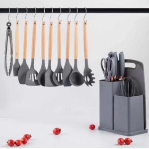 19pcs Silicone Kitchen Utensil Set