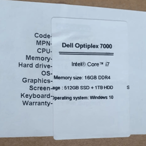 New Dell OptiPlex 7010 16GB Intel Core I7 HDD+SSD 1.5T
