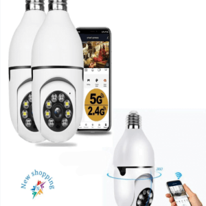 Rotating Bulb Security Camera 360°