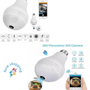 Smart LED Bulb 360°Camera